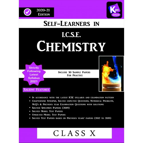 30 ICSE Sample Papers Chemistry Class X For 2021 Examinations (Reduced Syllabus)